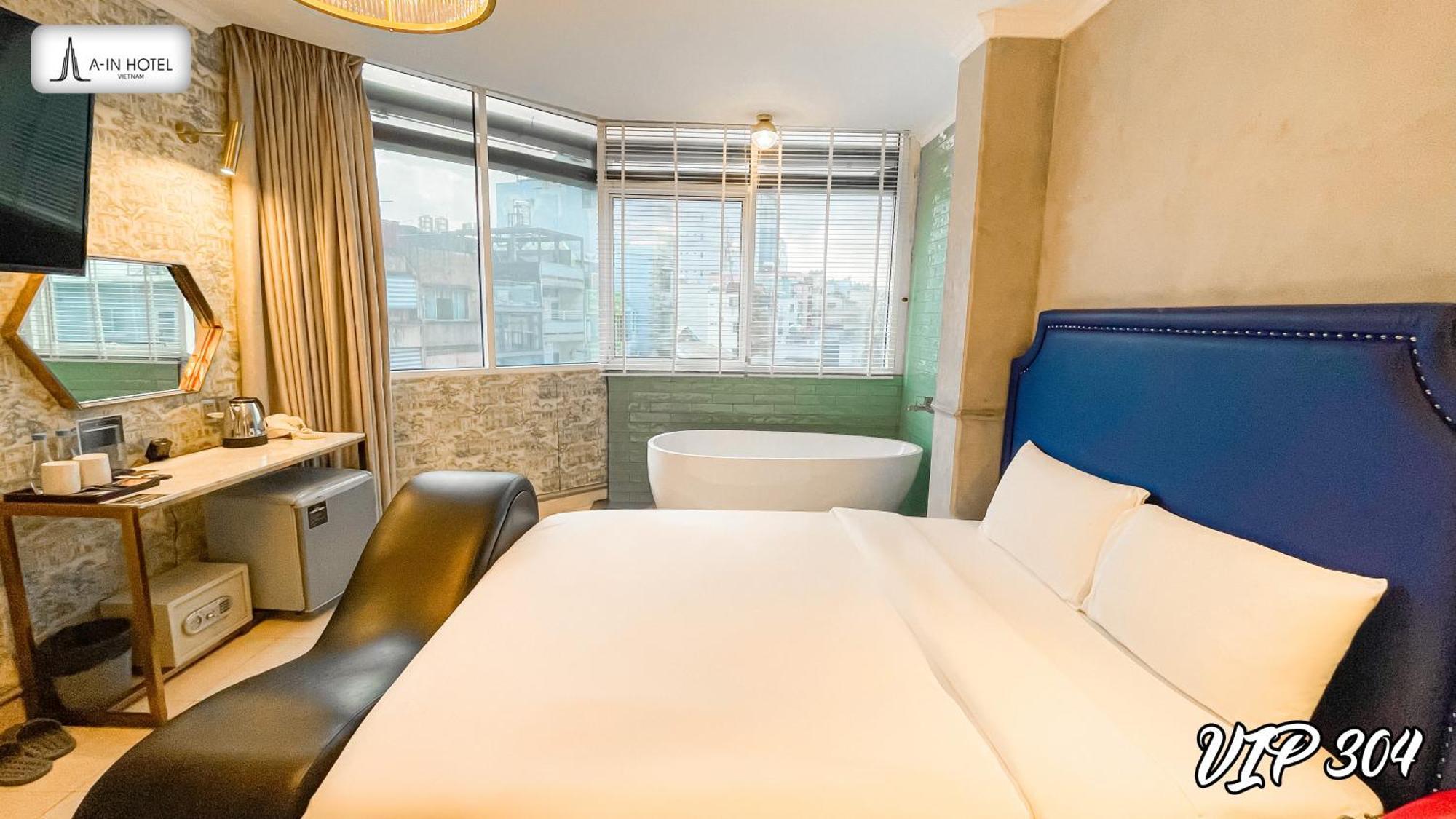 A In Hotel Del Luna Ho Şi Min Exterior foto